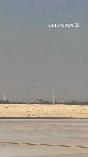 2.3M views · 7.1K reactions | Indian Air Force plane crashes at Dubai Airshow. #gn #BreakingNews | Gulf News | Facebook