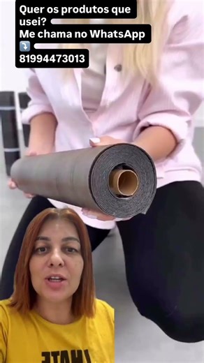 Rolled flooring went viral.