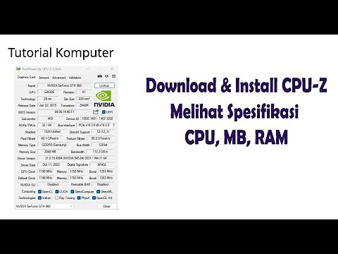 Tutorial on how to download GPU-Z to see GPU specifications for AMD, Intel, NVIDIA laptop computers