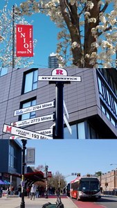 A campus kissed by seasons, whispers of history in every brick, Rutgers blooms in moments you almost miss. 🌸📚 #RUBeautiful | Rutgers University