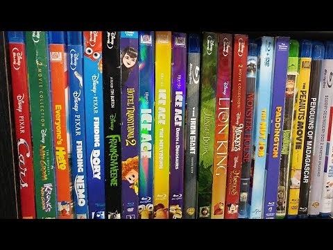 My Animated Movie Blu-ray Collection [Blu-ray Collection #1] | Jay Toonz