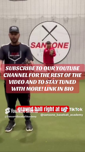 Footwork/Angle for Infielders | Sansone Baseball Academy #baseball #softball #infield #fielding #footwork #angles #creatingangles #shorthop #prepstep #groundball #tipoftheweek