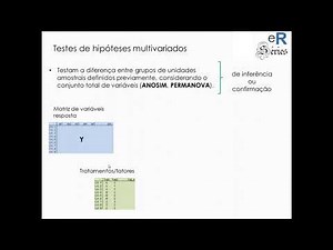 Análises Multivariadas: a PERMANOVA