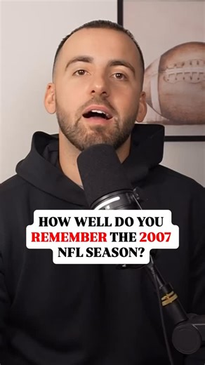 How well do you remember the 2007 NFL season? 👀 Presented by @draftkings_sportsbook. New customers use code “TIME2WIN” 🤝 #DKPartner | Timeless Sports