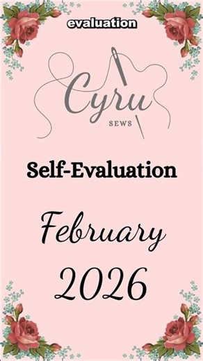 Monthly Evaluation: What Can I Change To Make SEWING Fun Again?