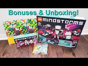 Lego Mindstorms Robot Inventor 51515 Unboxing + Freebies!