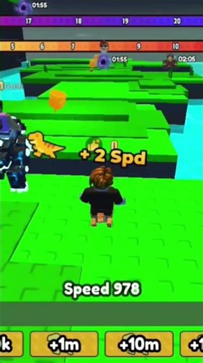 UPD】 +1 Speed Dinosaur Escape 🧠😱 #roblox #robloxshort #video