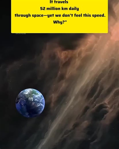 The Invisible Speed of Our Home: Why Don’t We Feel It? #space #earth #universe | Space Is The Future For Humanity