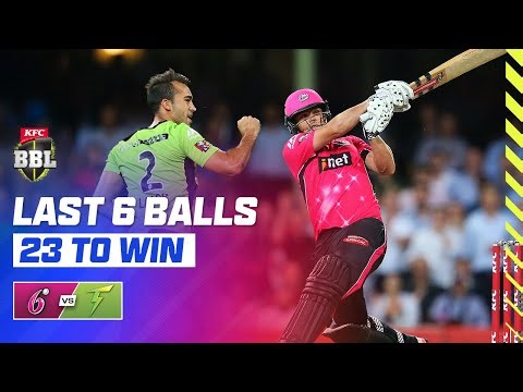 O'Keefe & Silk Pull Of A MIRACLE In CRAZY Sydney Smash | #BBL04