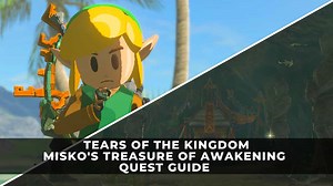 Tears of the Kingdom - Misko's Treasure of Awakening Walkthrough & Armor of Awakening Location
