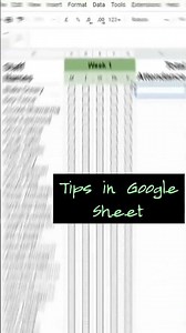 GOOGLE SHEET TIPS #googlesheet #google #tips #tricks #ideas #useful #useful #viral #trnding #gsheets