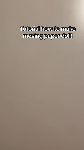 How to Create a Moving Paper Doll Tutorial