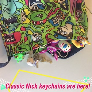 Classic Nickelodeon keychains are here and they are ADORABLE! 😍 Get 'em @ bit.ly/NickKeyrings | NickRewind
