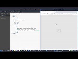 estructura de pagina web con brackets