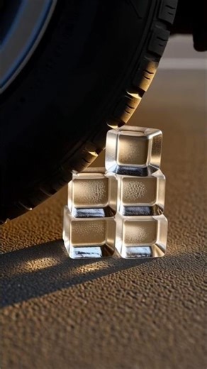 Ice Density Pressure Test: Clean Fracture Acoustics (ASMR)