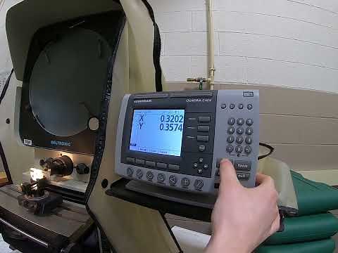 Optical Comparator Radius or Circle