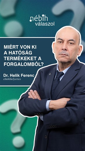 Nébih on Instagram: "📢🆕Mostantól új formában is találkozhattok a Nébih válaszol rovattal. Szakértő kollégáink videóban válaszolnak az általatok feltett kérdésekre.👍 Kérdezz tőlük te is!😉🫵 ❓Miért von ki a hatóság termékeket a forgalomból? "Először is tisztázzuk, hogy miért van szükség arra, hogy termékeket vonjon ki a hivatal a forgalomból. Ezt a hatóság nem öncélúan teszi, hanem minden esetben, amikor valamilyen jogszabálysértést állapít meg egy ellenőrzés során, akkor a fogyasztók érdeke v