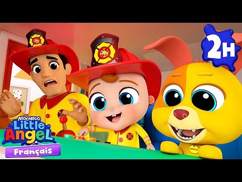 Mon gentil pompier | Comptines avec Bébé Louis | Little Angel Français