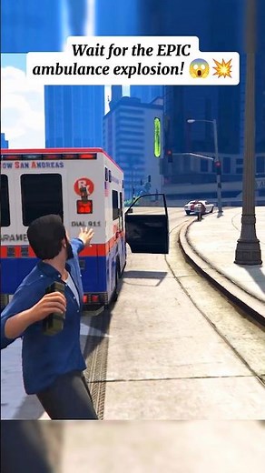 The most EVIL ambulance remote trap in GTA 5! 🤣🚑 #gta5 #gta