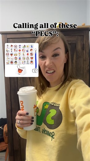 Denise Ferremi, MS CCC-SLP | pediatric speech therapy ideas on Instagram: "PECS ≠ whatever visuals you print from Boardmaker and throw in front of a kid. Thank you for coming to my Ted Talk. Share this if you feel like being passive aggressive today 🙃 #SLPeeps #instaSLP #ASHAigers #SpeechTherapy #SLPonTpT #SLPsonTpT #Preschool #PreschoolSpeech #PreschoolTherapy #schoolSLP #SLP2b #Teachersfollowteachers #teacherspayteachers #teachersoftpt #tpt #teacher #teachers #iteach #iteachtoo #teacherlife #