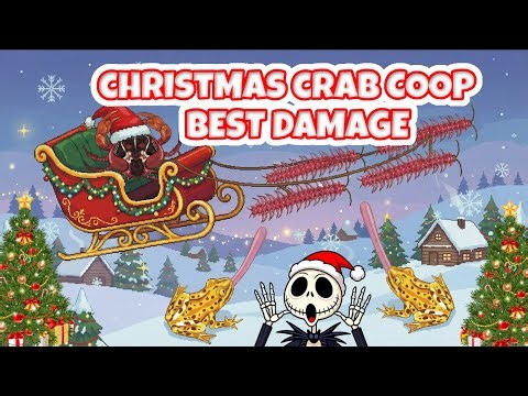 🦀❄️Christmas Crab Co-op Tactics: Ultimate Christmas Victory