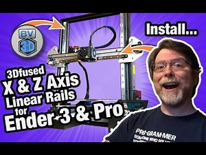 How To Install 3Dfused X & Z Axis Linear Rail Kit for Ender 3 & Ender 3 Pro