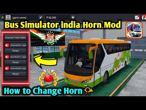 Bus Simulator India Horn Kaise Change Kare😱 | New Horn Mod (Bussid India)