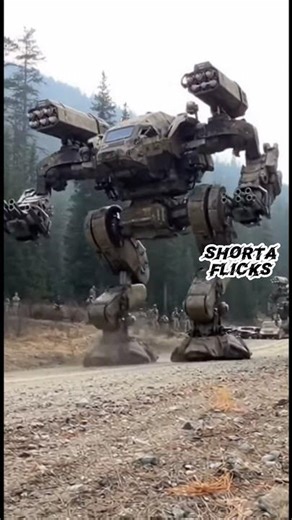 U.S. Advanced Robotics Unit Tests Heavy Mech #ai #defensetech