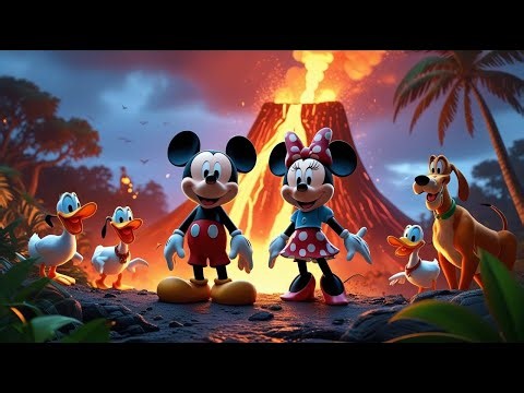 Mickey Mouse & Friends 🌋 Jungle Volcano Adventure | FULL 60-Minute Episode!