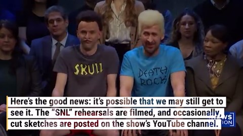 Sadly, 'SNL' didn't air its Beavis & Butt-Head follow-up after learning it had a Bob's Burger character