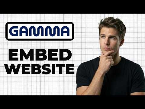 How To Embed A Website In Gamma Slides (Full Guide)