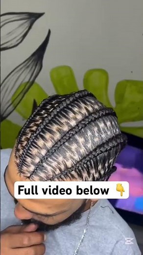 How to style your Zipper part braids #zipperbraids #mensbraids #braids