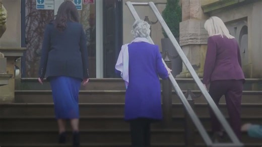 Irish President Catherine Connolly arrives at Stormont for NI visit