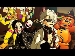 The Hashira spend Five Nights at Freddy's!.. 2 (demon slayer vr)