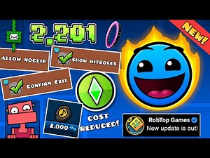 RobTop Just Updated Geometry Dash 2.21! All New Features & Improvements! | GD News