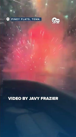 Two rushed to hospital after fireworks destroy barge at Tennessee marina