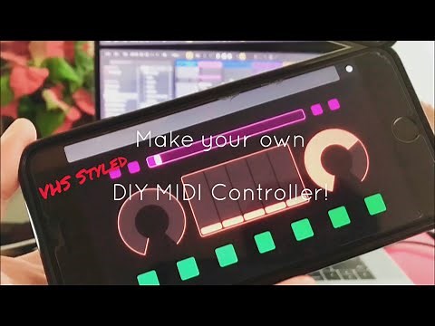 Make Your Own DIY Touch Screen MIDI Controller! (TouchOSC)