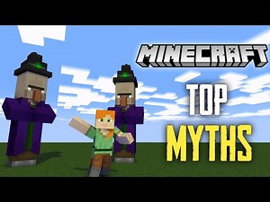 Top 10 Mythbusters in MINECRAFT | MINECRAFT Myths #2