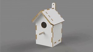13 reactions | This simple bird box can be easily assembled in less than 5 minutes 列 #birdbox #weekendproject #cncrouter #dxf #woodworkingplans https://aribabox.com/products/bird-box | Aribabox | Facebook