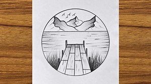 13 reactions · 3 comments | Easy circle scenery drawing || Circle...