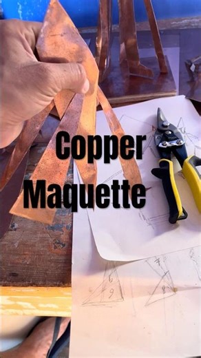 Basics of maquettes #sculpture #maquette #sculpture #metalart