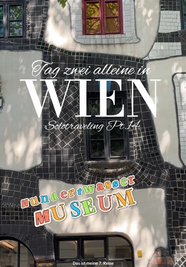 WIEN | PT.14 🎨 Hundertwasser Museum bzw. Kunst Haus Wien // 10-18Uhr . . 📍Untere Weißgerberstraße 13, 1030 Wien, Österreich . . #wien #kunst #hundertwasser #haus #natur