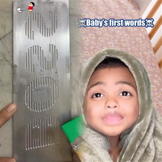 Babies first words…💀 #comedy