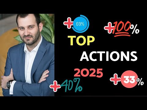 Les Meilleures Actions 2025 à acheter sur PEA et CTO