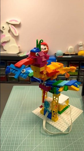 Build a LEGO bird with SPIKE Essential #lego #birds #educationalgames