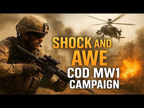 Shock and Awe – COD MW1 Campaign Walkthrough (Mission 4) | Epic Gameplay