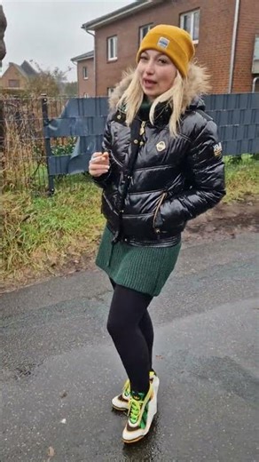 Perfect Weather for a Smoke Break—Join My Hot Outdoor Puff Session! Subs Get Full Vid.