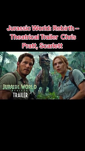 Jurassic World: Rebirth Trailer 2025 ft. Chris Pratt & Scarlett Johansson
