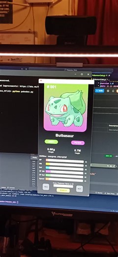 pokedex web #fyp #pokemon #javascript #python