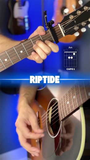 46K views · 480 reactions | riptide (vance joy) guitar tutorial #guitarlesson #vancejoy #acousticguitar | Guitar Coaching Online | Facebook